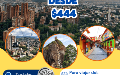 🌸✨ COLOMBIA – MEDELLÍN 5D4N SOLO SERVICIOS ✨🌸