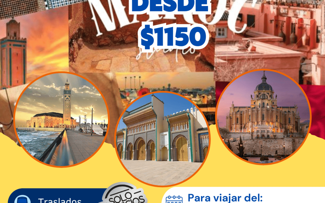 🌍✨ ¡DESCUBRE LA MAGIA DE MARRUECOS CON NUESTRO GRAN TOUR DESDE Casablanca! ✨🌍