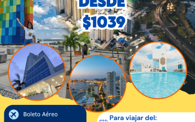 ✈️ BARRANQUILLA – SANTA MARTA – PANAMÁ 🌊🏝️🏙️