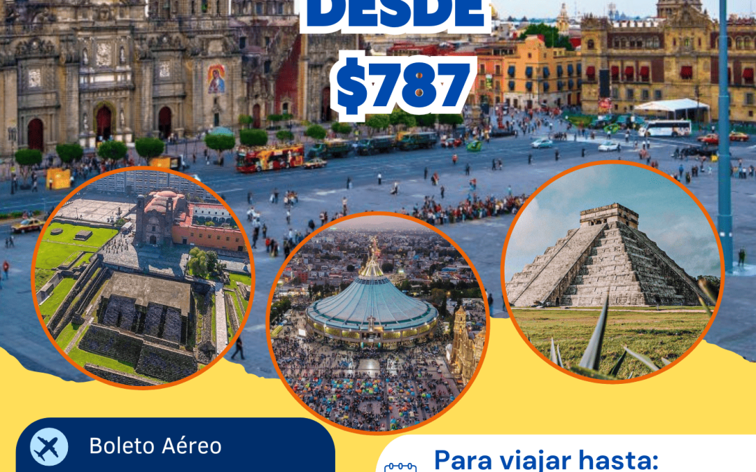 🇲🇽✨ ¡VIAJA A LA INCREÍBLE CIUDAD DE MÉXICO Y VIVE UNA EXPERIENCIA ÚNICA! ✨🇲🇽