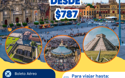 🇲🇽✨ ¡VIAJA A LA INCREÍBLE CIUDAD DE MÉXICO Y VIVE UNA EXPERIENCIA ÚNICA! ✨🇲🇽
